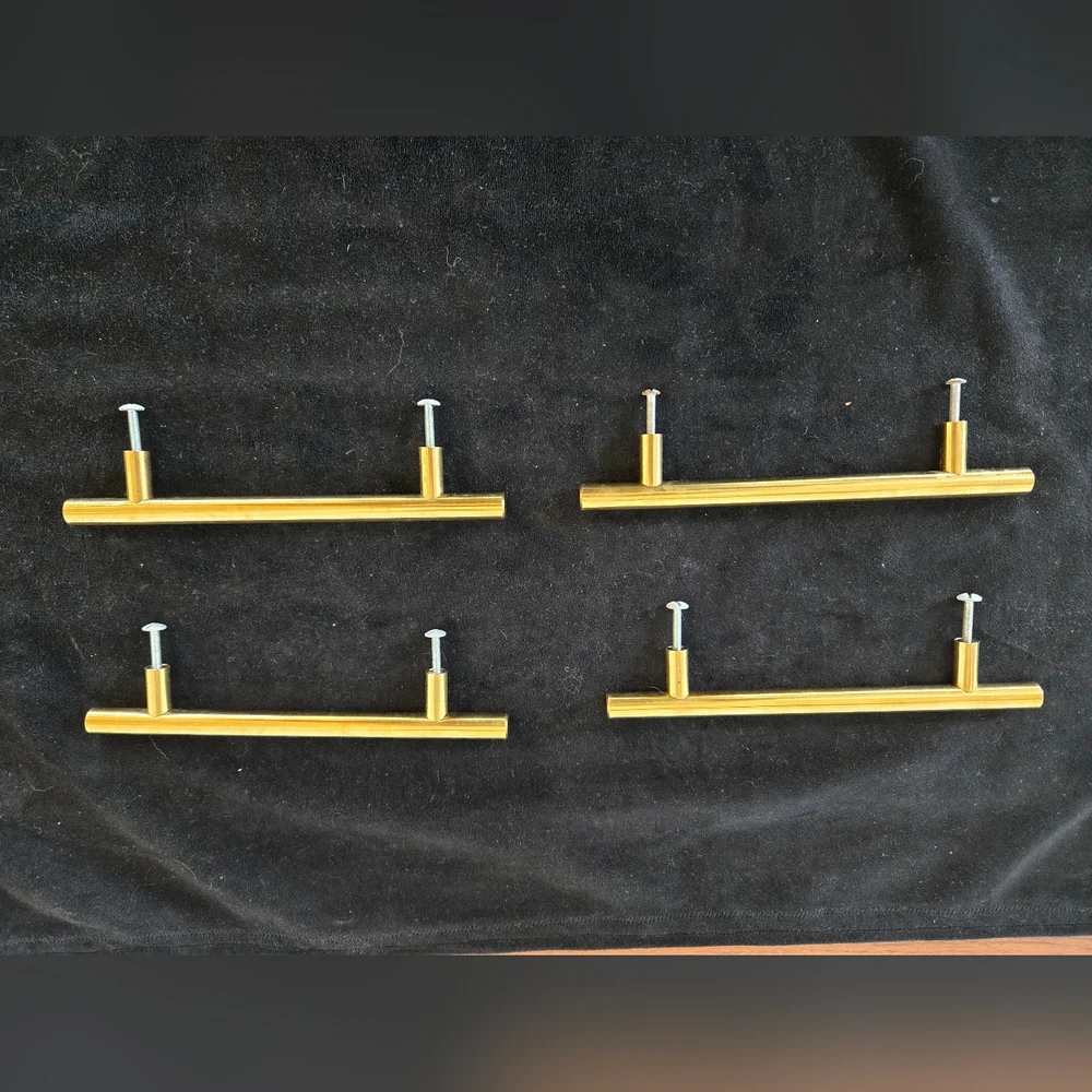 Brass Finish Drawer Pulls 7.5
